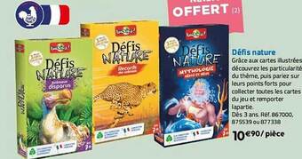 La Grande Récré Défis nature offre