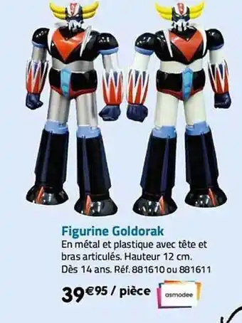 La Grande Récré Figurine goldorak offre