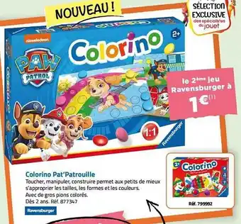Colorino pat'patrouille ravensburger