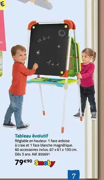 Tableau évolutif smoby