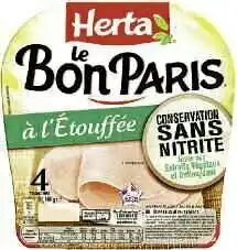 Petit Casino JAMBON LE BON PARIS À L’ÉTOUFFÉE CONSERVATION SANS NITRITE offre