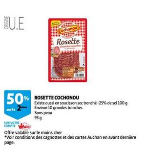 Rosette cochonou