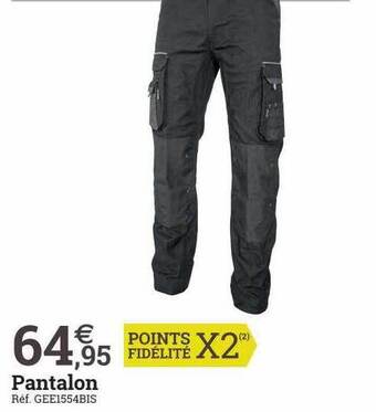 Espace emeraude Pantalon offre
