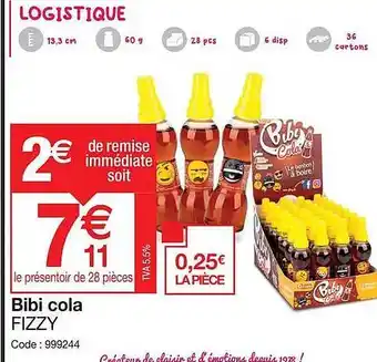 Bibi cola fizzy