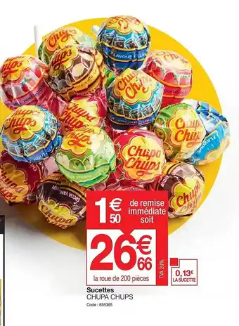 Sucettes chupa chups