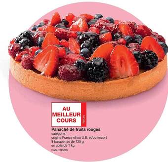 Promocash Panaché de fruits rouges offre