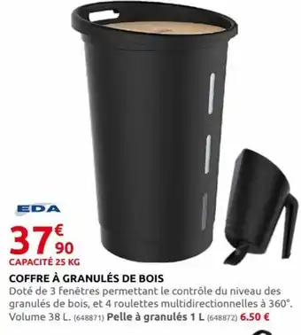 Rural Master Coffre à Granulés de Bois offre