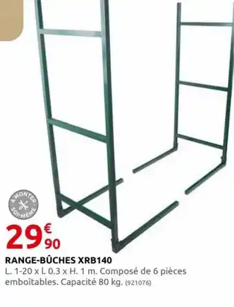 Rural Master Range-Bûches XRB140 offre