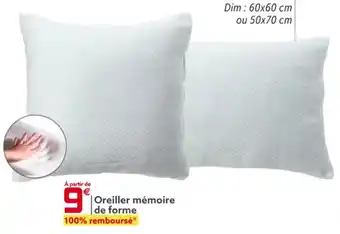 Gifi Oreiller Mémoire de Forme offre