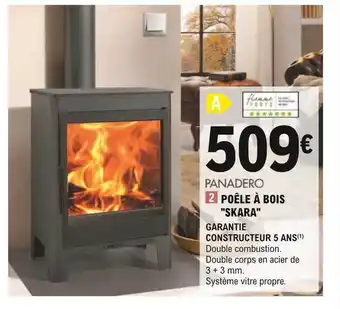 E.Leclerc Brico Poêle à bois offre
