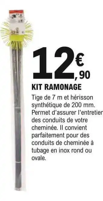 E.Leclerc Brico Kit ramonage offre