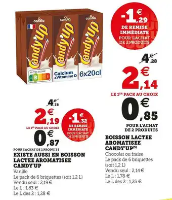 U Express BOISSON LACTEE AROMATISEE offre