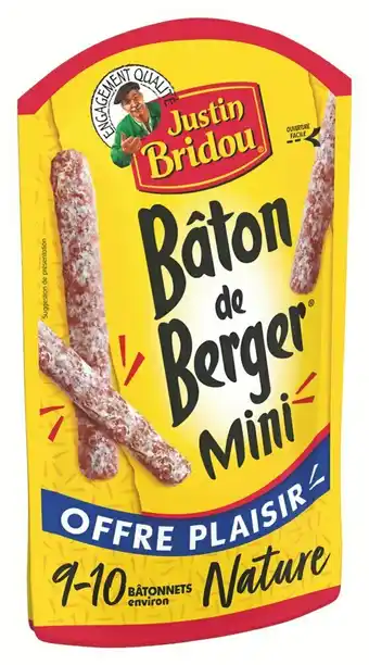 U Express BATONS DE BERGER NATURE offre
