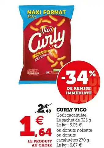 U Express CURLY offre