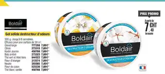 Plein ciel Gel solide destructeur d'odeurs boldair offre