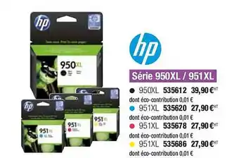 Plein ciel Série 950xl-951xl hp offre