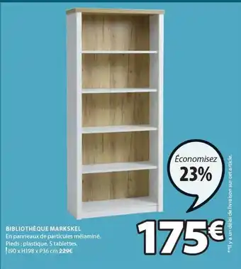 JYSK Bibliothèque markskel offre