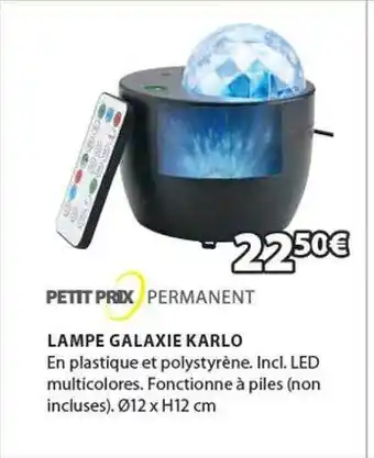 Lampe galaxie karlo