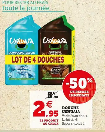 U Express DOUCHE offre