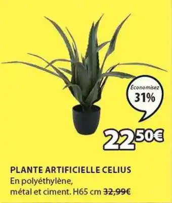 JYSK Plante artificielle celius offre