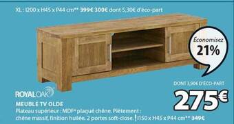 JYSK Meuble tv olde offre