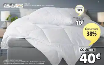 JYSK Couette synthétique ulvik offre