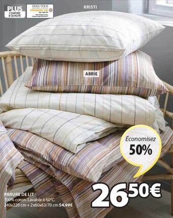 JYSK Parure de lit offre