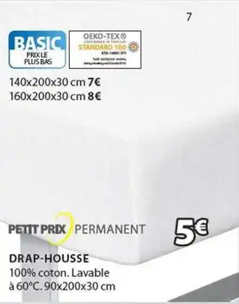 JYSK Drap + housse offre