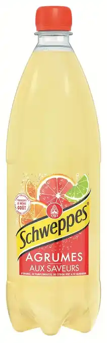U Express SCHWEPPES AGRUMES OU ORANGINA offre