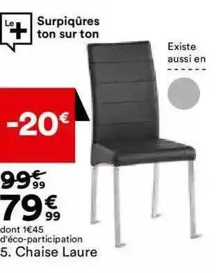 BUT Chaise laure offre