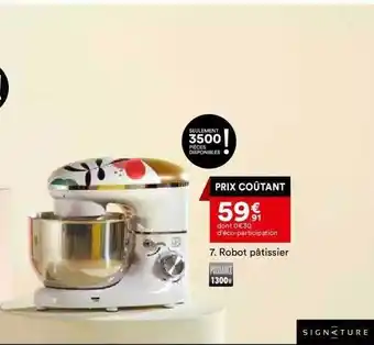 BUT Robot pâtissier signature offre