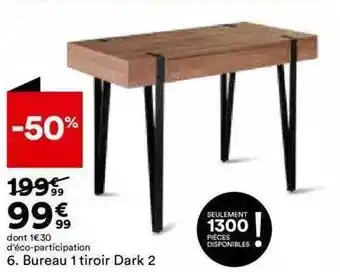 Bureau 1 tiroir dark 2