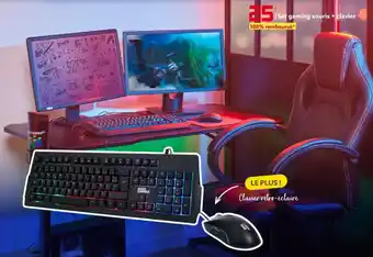 Gifi Set Gaming Souris + Clavier offre