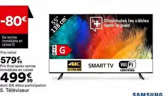 BUT Téléviseur samsung offre
