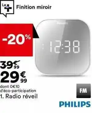BUT Radio réveil philips offre