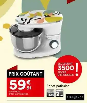 BUT Robot pâtissier signature offre