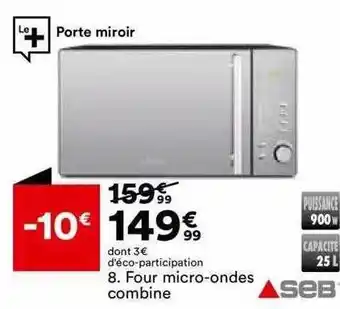 BUT Four micro-ondes combiné seb offre