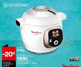 BUT Multicuisseur cookeo+ moulinex offre