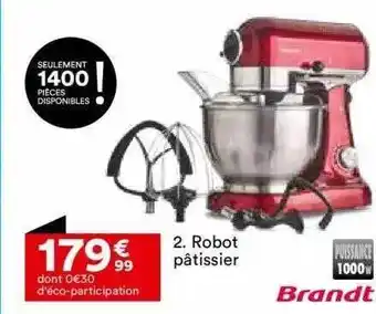 BUT Robot pâtissier brandt offre