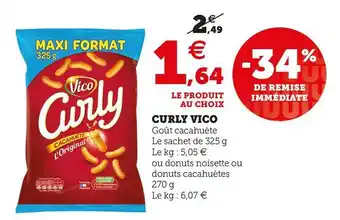 Super U CURLY offre