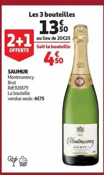 Auchan Saumur montmorency brut offre