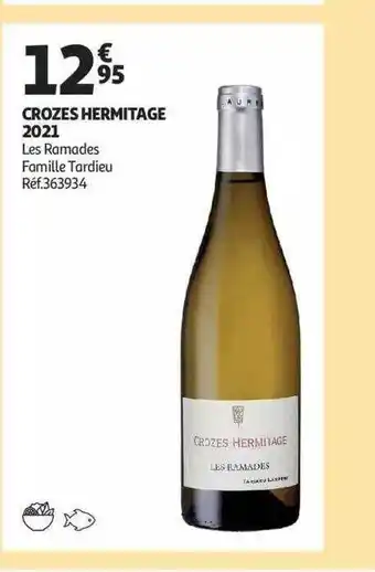 Crozes hermitage 2021 les ramades famille tardieu
