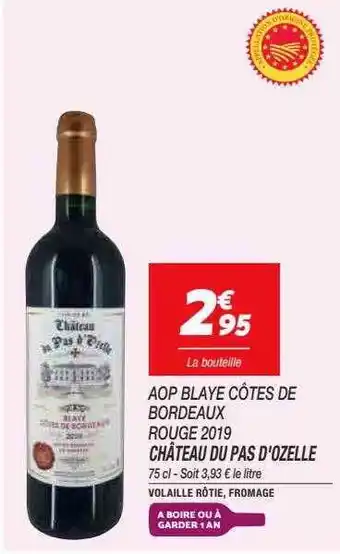 Netto Château du pas d'ozelle offre