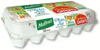 Super U OEUFS DE POULES ELEVEES EN PLEIN AIR TOUS CALIBRES offre