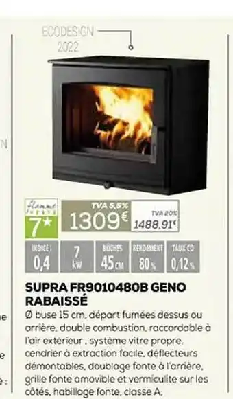 Copra Supra fr9010480b geno rabaissé offre