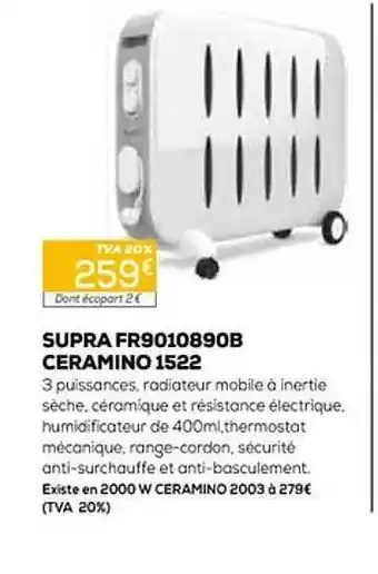 Supra fr9010890b ceramino 1522
