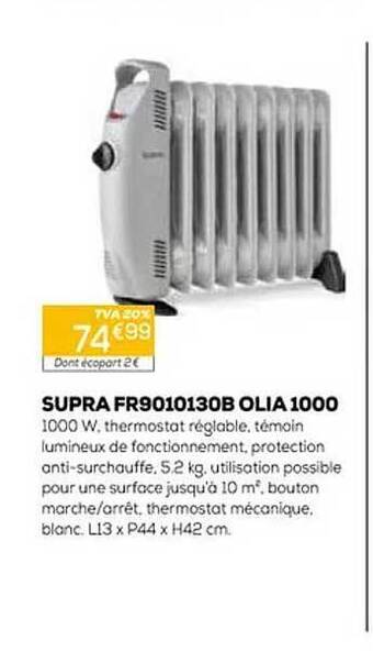 Copra Supra fr9010130b olia 1000 offre