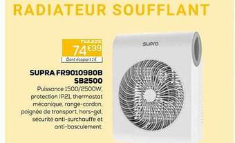 Copra Supra fr9010980b sb2500 offre