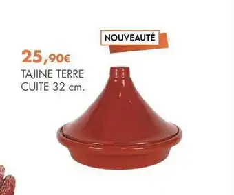 E.Leclerc Tajine terre cuite 32 cm offre