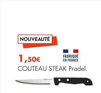 E.Leclerc Couteau steak pradel offre
